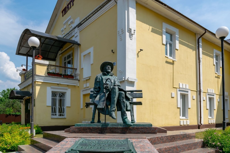 Monument of Anton Pavlovich Chekhov